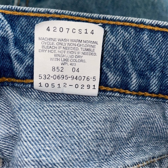 Vintage 512 slim fit tapered leg jean size 11 / sht /W28 1/2 - Picture 8 of 13